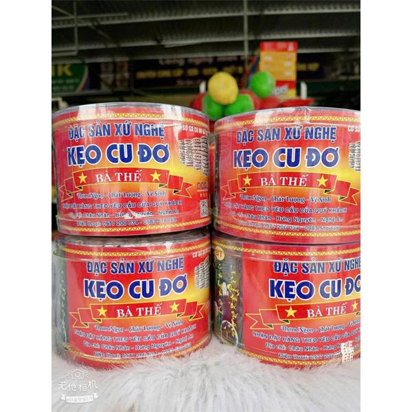 Kẹo cu đơ Bà Thế xã Châu Nhân