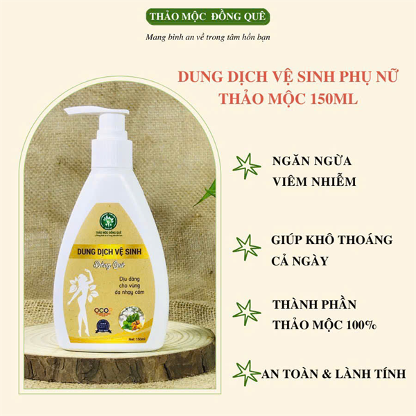 Dung dịch vệ sinh Đồng Quê