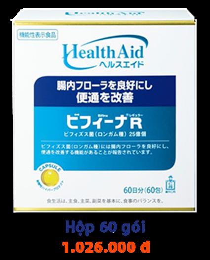 Mem vi sinh số 1 Nhật Bản - Bifina hộp 60 gói