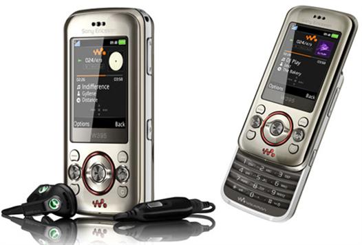 Điện thoại SONY ERICSSON W395 Fiesta Black